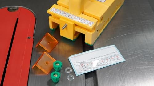 GRR-RIPPER+ Plus by Microjig. Includes SafeRip Kit. Fully Adjustable 3D Push Block for Table Saws, Router Tables, Band Saws, and Jointers, Yellow/Green, 2 Pack - Image 2