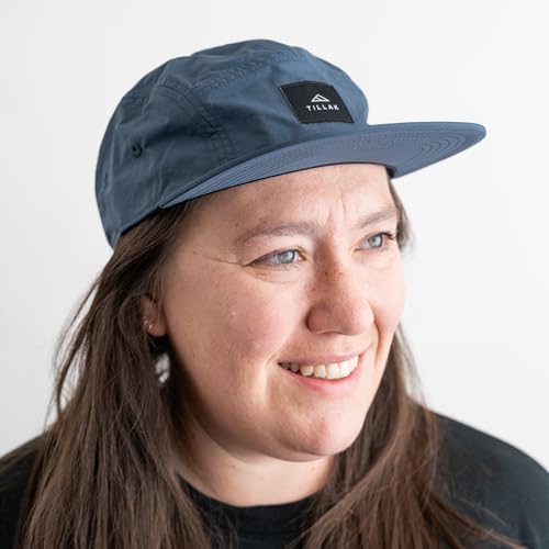 Tillak Wallowa Camp Hat, Lightweight Nylon 5 Panel Cap with Snap Closure - Image 2