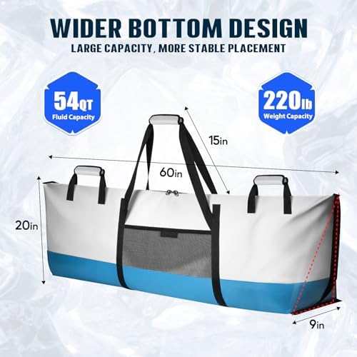 THKFISH Fish Cooler Bag Insulated Fish Kill Bag for Caught Fishing - Image 2