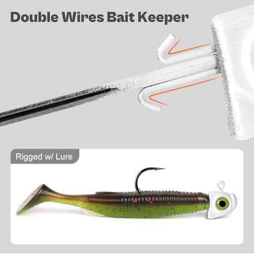 Fish Eye Swimbait Fishing Jig Heads for Bass Fresh&Saltwater - Image 2