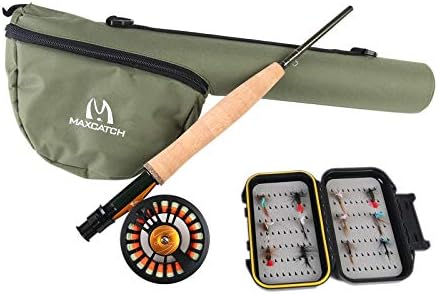M MAXIMUMCATCH Maxcatch Alltime Travel Fly Fishing Rod-Ultra Compact for Backpacking 8-Piece 9ft with Rod Tube (Size: 5/6/8wt) - Image 2