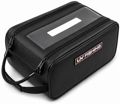 LIV FISHING EZ PRO Tackle Bag - Pull Handle, Clear Window, Fits 25+ Baits by Unknown