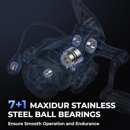 KastKing Megatron Spinning Fishing Reels with 5.2:1 Gear Ratio - Image 6