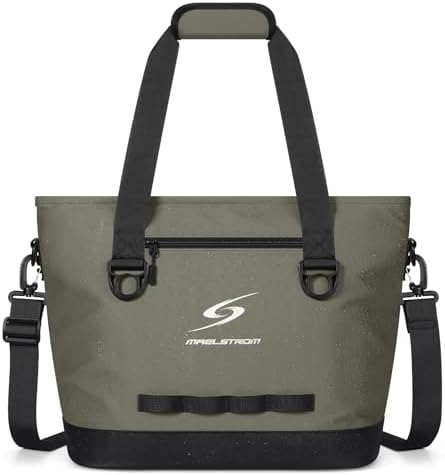 Maelstrom 30 Can Insulated Cooler Bag, Leakproof Soft Ice Chest by Maelstrom