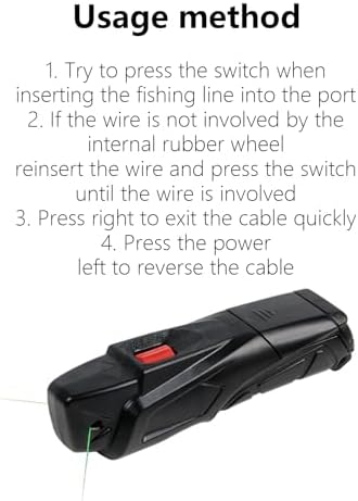 Electric Fishing Line Remover Portable High Speed 3 5m S Wire Stripping Tool Efficient Reel Spooler - Image 6
