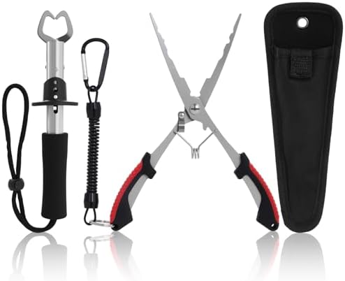 Fishing Tool Set，Fish Lip Gripper Pliers and Fishing Pliers by Unknown