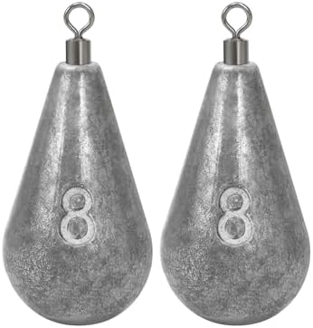BLUEWING Casting Swivel Bell Sinkers Fishing Weights 1/2oz-8oz Drop Shot Dipsey Lead Saltwater by BLUEWING