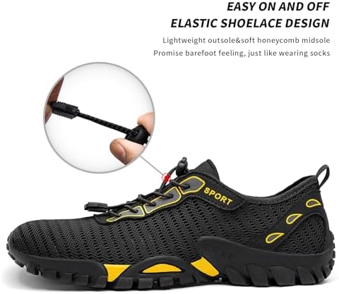 SOBASO Water Shoes Women Men Quick Drying Swim Beach Aqua Shoes for Water Sport Diving Hiking Sailing Travel - Image 5