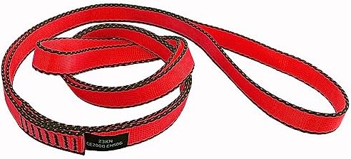 18MM Nylon Climbing Slings Runners 23 kN Strong Webbing Straps for Rock Climbing, Rappelling, Swing, Yoga Hammock etc by CAPARK