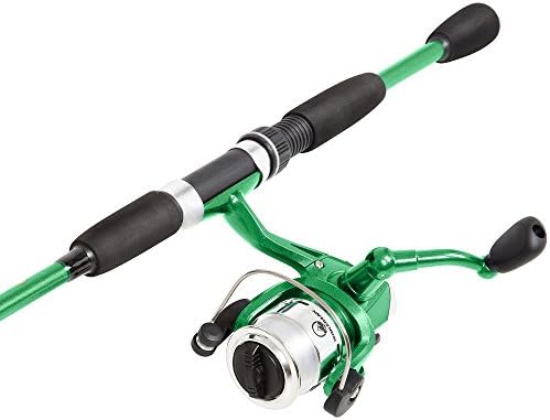 Wakeman Fiberglass Fishing Rod and Reel Combo – 2-Piece 65-Inch Medium Action Spinning Rod Set for Lake Fishing - Image 4