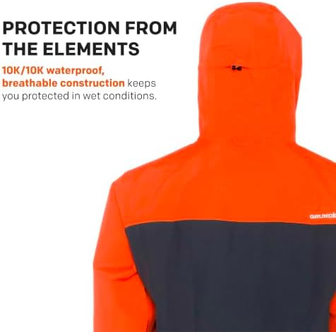 Grundéns Men's Full Share Fishing Jacket - Image 4