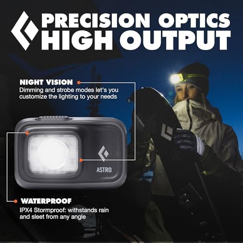 BLACK DIAMOND Storm 500-R Headlamp, Rechargeable, Dimmable Bright, BD Black - Image 3