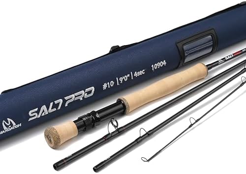 Maxcatch Saltwater Fly Fishing Rod 9ft 7/8/9/10/11/12wt Graphite IM10 Fast Action by Maxcatch