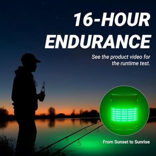 Rechargeable Underwater Fishing Light, 40W-160W, 4 Colors - Image 4
