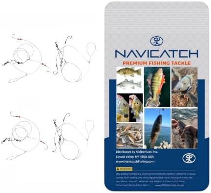 Hi-Lo Rig – Pre-Tied Hooks, PE Line, 4/6 Pack, #13/#16/#20 by Unknown