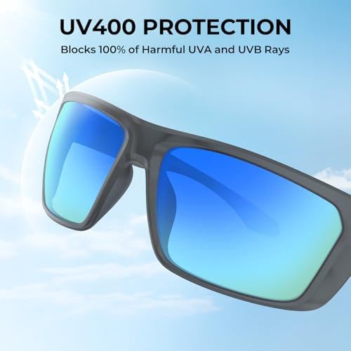 KastKing Huzzah Polarized Sport Sunglasses for Men and Women, Wrap Design - Image 4