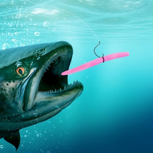 5'' Senko Bait Soft Stick Worms for Wacky Rig Bass Fishing - Image 3
