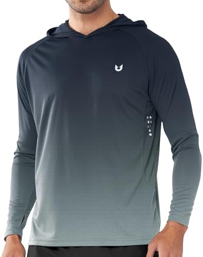 NORTHYARD Men's Sun Hoodie Long Sleeve Fishing Shirts UPF 50+ Rash Guard by NORTHYARD