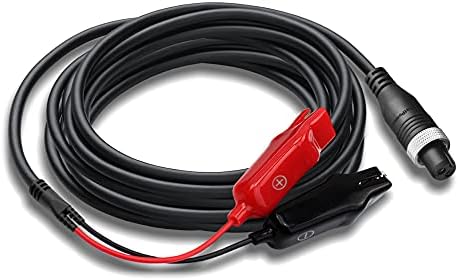 BatPower 6.6-18FT Electric Reel Power Cord for Daiwa Tanacom 1200 1000 800 750 500 Seaborg 500MJ, Shimano BeastMaster ForceMaster Leobritz Plays by BatPowerDirect