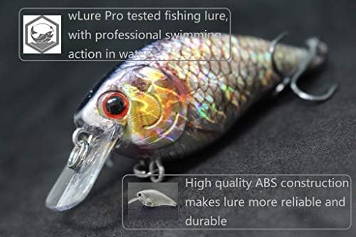 Minnow Crankbait for Bass Fishing Bass Lure Jerkbait Fishing Lures and Tackle Box - Image 6