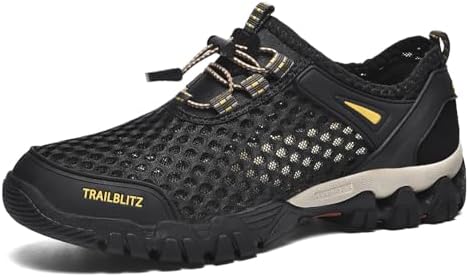 Water Shoes Men Hiking Fishing Boat Arch Support Beach Wading by TrailBlitz