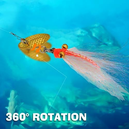Fly Fishing Poppers Dry Flies Topwater Lures Bass Trout Kit Pro XL - Image 6