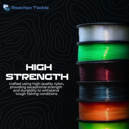 Reaction Tackle Monofilament Fishing Line, Pro Grade Nylon Mono Line - Image 2