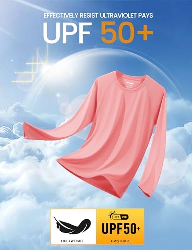 MAGCOMSEN Men's Long Sleeve Shirts UPF 50+ UV Sun Protection Athletic Shirts for Hiking Running Workout Rash Guard - Image 3