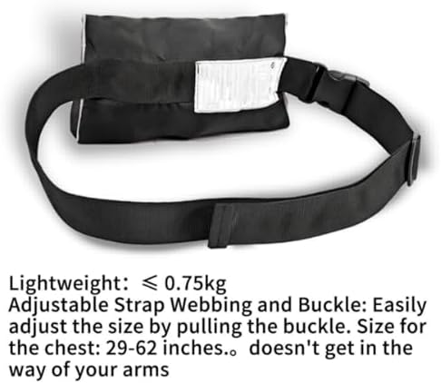 Manual Inflatable Life Jacket,Preserver PFD for Adults,Life Vest for Adults,Supports Weight up to 330 pounds - Image 6