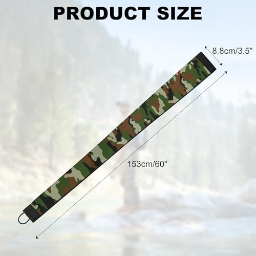Neoprene Camo Fishing Rod Sleeves,Fishing Pole Sleeves,Fishing Rod Socks - Image 2