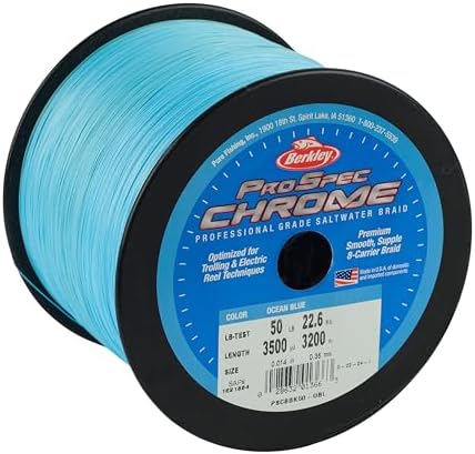 Berkley ProSpec Chrome Braided Fishing Line - Image 4