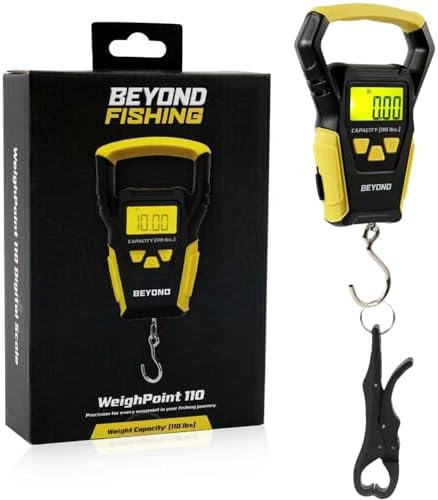 Beyond Fishing Digital Fish Scale with Tape Measure by BeyondBraid