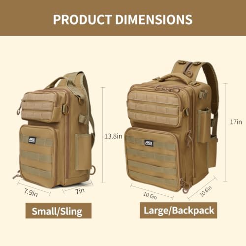 Fishing Backpack with Rod Holder, Fishing Tackle Bag - Image 2