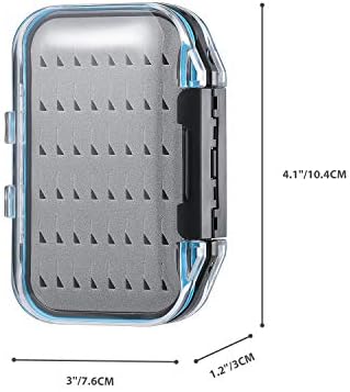 Gonex Fly Boxes for Fly Fishing files Jigs Waterproof Double Sided Fly Case - Image 3