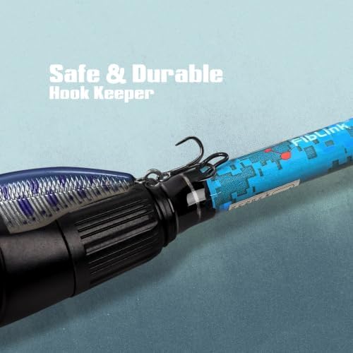 Fiblink Travel Fishing Rod,Spinning Rod & Casting Rod 5'6"/6'/6'6"/7'/7'6" - Image 6