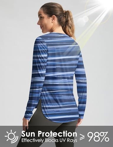 G Gradual Women's Sun Shirts UPF 50+ Long Sleeve Workout Hiking Tops - Image 5
