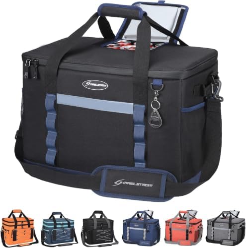 Maelstrom Soft Cooler Bag, 35/55/75 Can Beach Cooler with Flip-top Access by Maelstrom