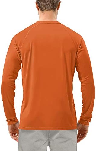 Roadbox Men's UPF 50+ UV Sun Protection Shirts, Long Sleeve Swim Rash Guard - Image 2