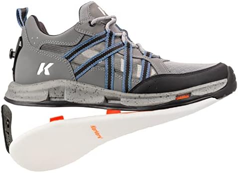 Korkers Men's All Axis Shoe - All Terrain Warm Weather Performance Water Shoe by Korkers