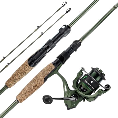 KastKing Spartacus II Twin-Tip Fishing Rod and Reel Combo by KastKing