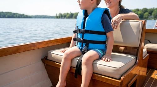 Hardcore Life Jacket Paddle Vest; Coast Guard Approved Type III PFD Life Vest Flotation Device; Jet ski, Wakeboard, Kayak; Ideal Extra Life Jacket for Your Pontoon Boat - Image 2