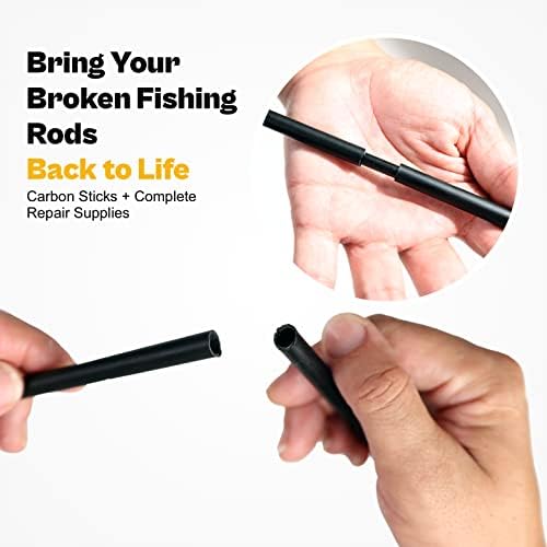 Fishing Rod Repair Complete Kit,Pole&Tip Replacement with Supplies - Image 2