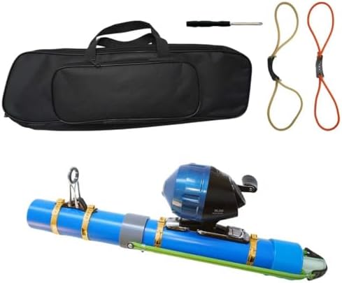 Catapult Fishing Rod, Heavy-Duty Durable Slingshot Fishing Pole for Freshwater & Saltwater, Portable Travel Lure Launcher, Great Outdoor for Anglers, by KingKatch