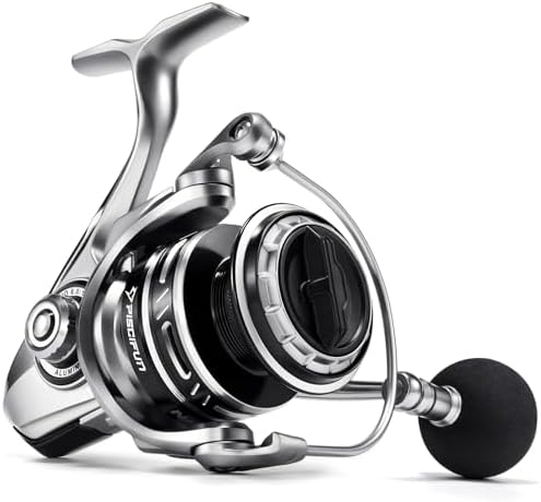Piscifun NautiX Spinning Reel, Aluminum Body, 33lb Max Drag by Piscifun
