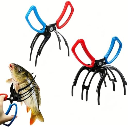 3 Claw Fish Gripper, Multifuctional Fish Grippers for Fishing by Hytihtu