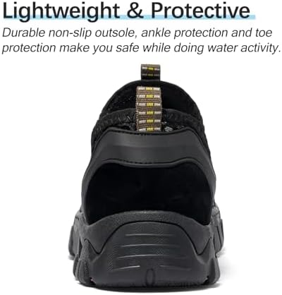 Water Shoes Men Hiking Fishing Boat Arch Support Beach Wading - Image 6