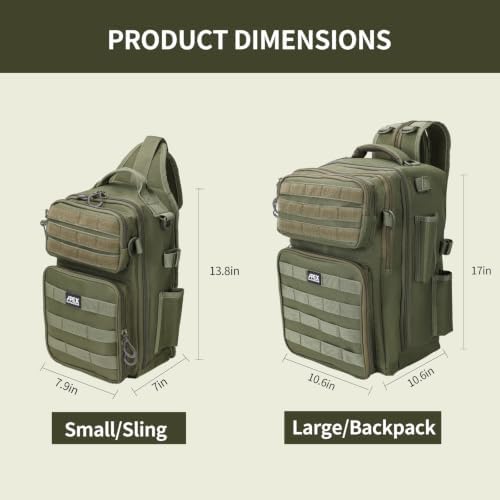Fishing Backpack with Rod Holder, Fishing Tackle Bag - Image 2