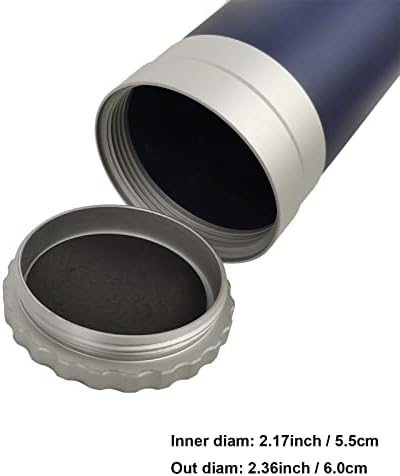 Aventik Carbon Fiber Fly Fishing Rod Tube Case with CNC Alu Cap - Image 3