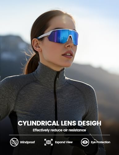 Lamicall 24g Polarized Sports Sunglasses for Men Women - UV400 Protection Sun Glasses for Baseball Running Cycling Fishing - Image 4