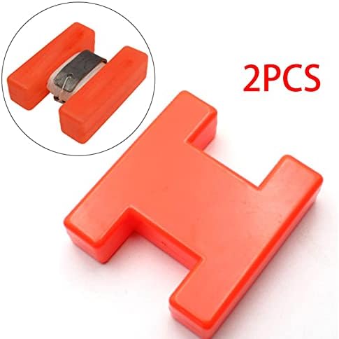 Newmind 2Pcs Red H Block Marker Buoy Accessories, 2 inch Long Tackle for Carp Fishing Catfish - Image 4